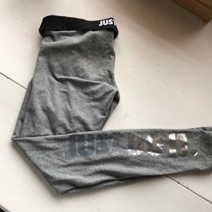 Nike grey cotton legging